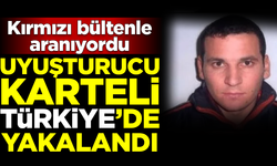Kırmızı bültenle aranan uyuşturucu karteli, Türkiye'de yakalandı