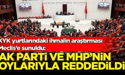 AK Parti ve MHP'den KYK yurtlarındaki ihmal için araştırma önergesine ret