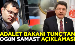 SON DAKİKA! Adalet Bakanı Tunç'tan Ogün Samast ve 50+1 açıklaması