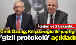 Ümit Özdağ, Kılıçdaroğlu ile yaptığı 'gizli protokolü' açıkladı: İçişleri ve 2 bakanlık...