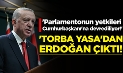 'Torba yasa'dan Erdoğan çıktı: 'Parlamentonun yetkileri Cumhurbaşkanı'na devrediliyor!'