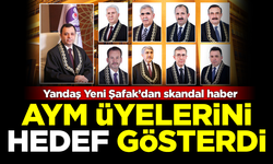AK Parti yandaşı Yeni Şafak Gazetesi, AYM üyelerini hedef gösterdi
