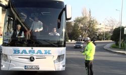 İstanbul'da şehirlerarası yolcu otobüslerine denetim