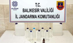 Balıkesir'de sahte içki operasyonu: 11 gözaltı