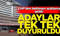 CHP yerel seçim adaylarını açıkladı