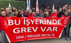 Bursa’da Şahinkul işçileri greve çıktı