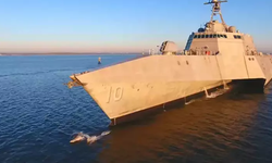 Çin-ABD gerilimi artıyor! ABD'li savaş gemisi Çin karasularına girdi