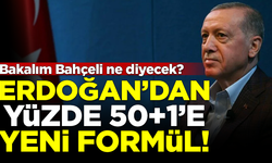 Erdoğan'dan 50+1 için yeni formül! Bakalım Bahçeli ne diyecek?