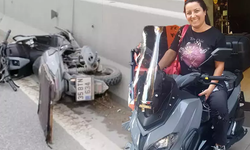 İzmir'de feci kaza! Motokurye Zeynep yaşamını yitirdi