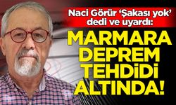 Naci Görür: Marmara bir depremin tehdidi altında