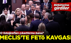 Meclis'te AK Parti ve DEM Parti arasında FETÖ kavgası! "O fotoğrafları çıkarttırma bana"