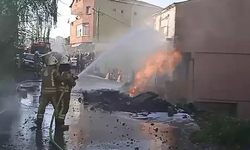 Üsküdar'da doğalgaz borusu patladı! Hızlı müdahale faciayı önledi