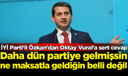 İYİ Parti'li İbrahim Özkan'dan Oktay Vural'a sert cevap