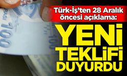 Türk-İş asgari ücret için yeni teklifini duyurdu
