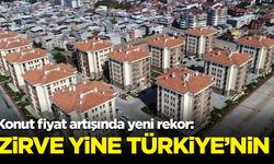 Konut fiyat artışında zirve 4 yıldır Türkiye'de
