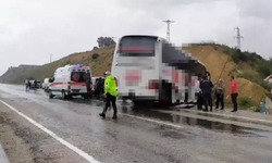 Bir kaza haberi de Sivas'tan: Çok sayıda yolcu yaralandı