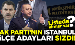 Erdoğan'ın İstanbul ilçeleri için belirlediği aday listesi sızdırıldı! İşte ilçe ilçe AK Parti başkan adayları...