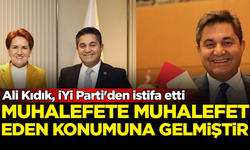 Ali Kıdık, İYİ Parti'den istifa etti