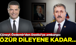 Cüneyt Özdemir'den Mustafa Destici'ye ambargo: Özür dileyene kadar...