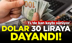 Dolar 30 liraya dayandı! Türk Lirası kan kaybetmeye devam ediyor
