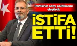 CHP'de Tarsus Belediye Başkanı Haluk Bozdoğan istifa etti