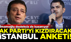 AK Parti'yi kızdıracak anket! İmamoğlu İstanbul'da desteksiz de kazanıyor