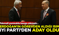 Erdoğan'ın görevden aldığı belediye başkanı, İYİ Parti'den aday oldu