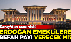 Saray'dan sızdırıldı! Erdoğan emeklilere 'refah payı' verecek mi?