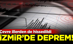 SON DAKİKA! AFAD duyurdu: İzmir'de 4.2 şiddetinde deprem