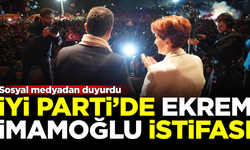 İYİ Parti'de 'İmamoğlu' istifası! Sosyal medyadan açıkladı