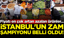 İstanbul'un zam şampiyonu belli oldu!