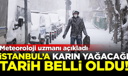 İstanbul'a kutup soğuğu geliyor! Karın yağacağı tarih belli oldu