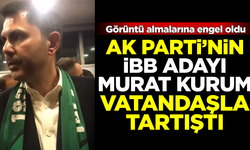 AK Parti'nin İBB adayı Murat Kurum, TOKİ mağduruyla tartıştı, görüntü almalarına engel oldu