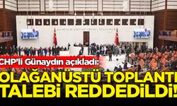 CHP'nin Atalay için 'olağanüstü toplantı' çağrısı reddedildi