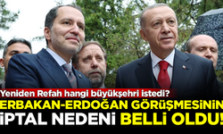 Erbakan-Erdoğan görüşmesinin iptal nedeni belli oldu! Erbakan o büyükşehri istedi