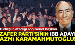 Zafer Partisi'nin İBB adayı, Ülkü Ocakları eski Genel Başkanı Azmi Karamahmutoğlu!