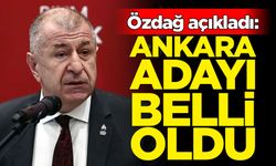 Özdağ açıkladı: Zafer Partisi'nin Ankara adayı belli oldu