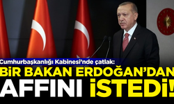 Erdoğan'ın Cumhurbaşkanlığı Kabinesi'nde çatlak! Bir bakan affını istedi