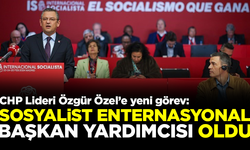 CHP Lideri Özgür Özel, Sosyalist Enternasyonal Başkan Yardımcısı oldu