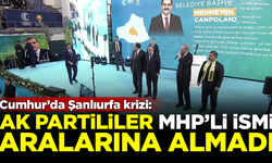 Cumhur'da Şanlıurfa krizi! AK Partililer, MHP'li ismi aralarına almadı