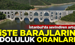 İstanbul barajlarındaki su seviyesinde sevindiren artış! İşte doluluk oranları...