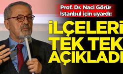 Prof. Dr. Naci Görür İstanbul için uyardı: İlçeleri açıkladı