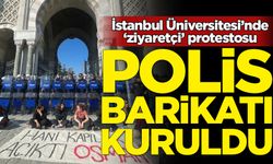İstanbul Üniversitesi'nde öğrencilere polis engeli