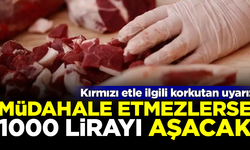 Kırmızı etle ilgili korkutan uyarı: Müdahale etmezlerse 1000 lirayı aşacak