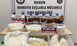 Mardin'de uyuşturucu operasyonu: 70 kilo metamfetamin ele geçirildi