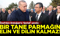 Özel'den Erdoğan'a 'Şeriat' yanıtı: Şeriat uygulanırsa senin bir tane parmağın, elin, dilin kalmaz!