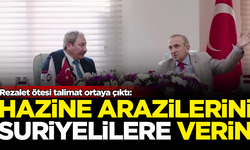 Rezalet patlak verdi! Erdoğan himayesinde 'Hazine arazilerini Suriyelilere verin' talimatı