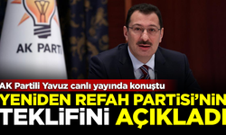 AK Partili Yavuz, canlı yayında Yeniden Refah Partisi'nin teklifini açıkladı