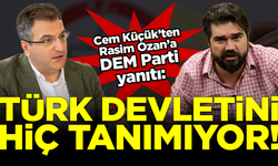 Cem Küçük'ten Rasim Ozan'ın DEM Parti senaryosuna sert yanıt: Türk Devletini hiç tanımıyor