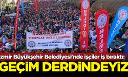 İzmir Büyükşehir Belediyesi'nde işçiler iş bıraktı